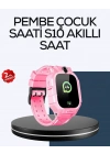 S10 Akıllı Çocuk Saati Çift Yönlü Konuşma ve SOS Fonksiyonu