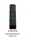Saba - Nordmende - Onvo Lcd Uyumlu Tv Kumandası - Lcd 616