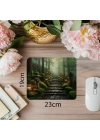 Sabah Sisi Altında Tapınak Yolu Mousepad - 19x23 cm 2 mm Dikdörtgen İthal Baskılı Mouse Pad