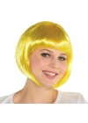 Sarı Renk Parti Peruğu Kısa Küt Saç