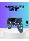 Şarjlı Kablosuz PS4 Oyun Kolu Titreşimli Hassas Kontrol