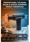 ® Şarjlı Masaj Tabancası Boyun Sırt ve İçin Sıcak Soğuk Başlıklı Masaj Aleti Sporcu Masaj