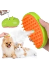 Şarjlı Soğuk Buharlı Kedi Köpek Fırçası Tarağı