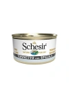 Schesir Ton Balıklı ve Levrekli Jöleli Konserve Yetişkin Kedi Maması 1 Adet 85 Gr