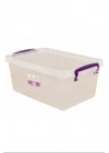 Şeffaf Çok Amaçlı 30 Lt Dikdörtgen Saklama Kabı 48x32x29 Royaleks-82113
