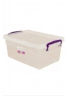 Şeffaf Çok Amaçlı 30 Lt Dikdörtgen Saklama Kabı 48x32x29 Royaleks-82113