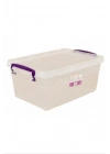 Şeffaf Çok Amaçlı 30 Lt Dikdörtgen Saklama Kabı 48x32x29 Royaleks-82113