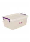 Şeffaf Çok Amaçlı 30 Lt Dikdörtgen Saklama Kabı 48x32x29 Royaleks-82113