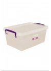 Şeffaf Çok Amaçlı 30 Lt Dikdörtgen Saklama Kabı 48x32x29 Royaleks-82113