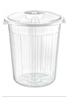 Şeffaf Erzak Kabı 90Lt Jumbo Royaleks-AK276