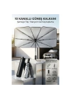 Şemsiye Tipi Araç Güneşliği, Katlanabilir Oto Ön Cam Güneşlik, 10 Telli UV Korumalı 723210