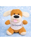 Seni Seviyorum Tişörtlü Sevimli Peluş Köpek