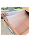 Sermat Sılver Eva Shelf Liner Şeffaf Kaydırmaz Raf Dolap Ve Çekmece Örtüsü 45 Cm X 10 Metre Royaleks-RF50