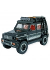 Sesli Işıklı Metal Off- Road Araba 16 cm - D700-04 - Siyah