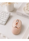 Sessiz Tıklama Özellikli Şarjlı Kablosuz Mouse Çoklu Cihaz Uyumlu