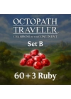 Set B ( 60 + 3 Ruby )