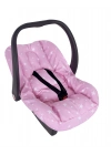 Sevi Bebe Bel Destekli Ana Kucağı Örtüsü ART-61 Pembe Yıldız