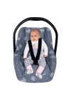 Sevi Bebe Bel Destekli Ana Kucağı Örtüsü ART-61 Uç Uç Desen