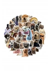 Sevimli Köpek Çıkartmaları Laptop Notebook Tablet Sticker Seti