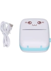 Sevimli Mini Taşınabilir Yazıcı Printer