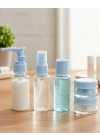 Seyahat İçin 5’li Şeffaf Dolum Şişesi Seti 30 ml