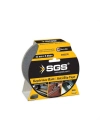 Sgs 2270 Siyah Kaydırmaz Bant 25 mm 5 Metre