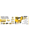 Sgs 5165 Akülü Zımba ve Çivi Çakma Tabanca Makinası 20 Volt