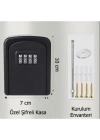 Şifreli Anahtar ve Eşya Saklama Güvenlik Kasası