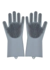 Sihirli Isıya Dayanıklı Silikon Çok Amaçlı Bulaşık Eldiven Fırçası Magic Gloves