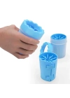 ®  Silikon Jel Fırçalı Kedi Köpek Pati Ayak Yıkama Temizleme Kovası (Küçük)