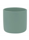 Silikon Mini Bardak Aqua Green