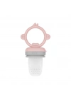 Silikon Püre Meyve Sebze Emziği Pinky Pink / Powder Grey