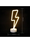 Şimşek Neon LED Lamba