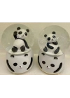 Siyah-beyaz Panda Kar Küresi Büyük Boy