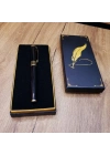 Siyah Desenli Metal Kalem