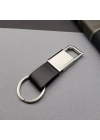 Siyah Gümüş Metal Anahtarlık