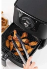 ®  Siyah Isıya Dayanıklı Yıkanılabilir Silikon Fırın Ve Airfryer Yuvarlak Model Pişirme Matı 20 Cm