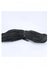 Siyah Renk Çile Kağıt İp Çanta Ipi Supla Ipi  No:12 - (550-600 gr)