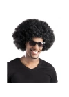 Siyah Renk Kıvırcık Afro Bonus Parti Peruğu