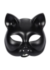 Siyah Renk Lüks Kedi Maskesi