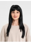Siyah Renk Uzun Parti Peruğu