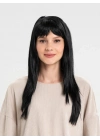 Siyah Renk Uzun Parti Peruğu