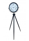 ® Siyah Roma Rakamlı Lüks Tasarım Tripod Ayaklı Saat
