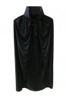 Sİyah Yakalı Pelerin - Vampir Pelerin - Dracula Pelerin 90 cm