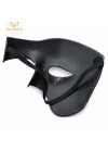 Siyah Yarım Erkek Maske – Phantom Parti & Balo Maskesi