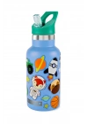 Skip Hop Spark Style Paslanmaz Çelik Suluk Mavi