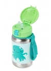 Skip Hop Zoo Pipetli Paslanmaz Çelik Suluk 350 ml Ahtopot