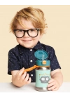 Skip Hop Zoo Pipetli Paslanmaz Çelik Suluk 350 ml Robot