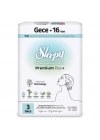 Sleepy Bio Natural Premium Plus Gece Ped 16 Adet
