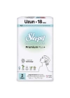 Sleepy Bio Natural Premium Plus Uzun Ped 18 Adet